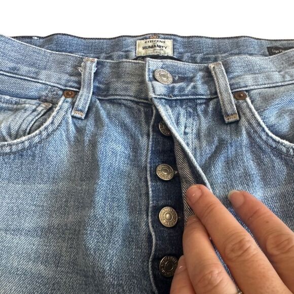 Citizens of Humanity Liya Petite High Rise Classic Fit Crop Size 26 - Picture 5 of 9